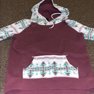 Maroon hoodie